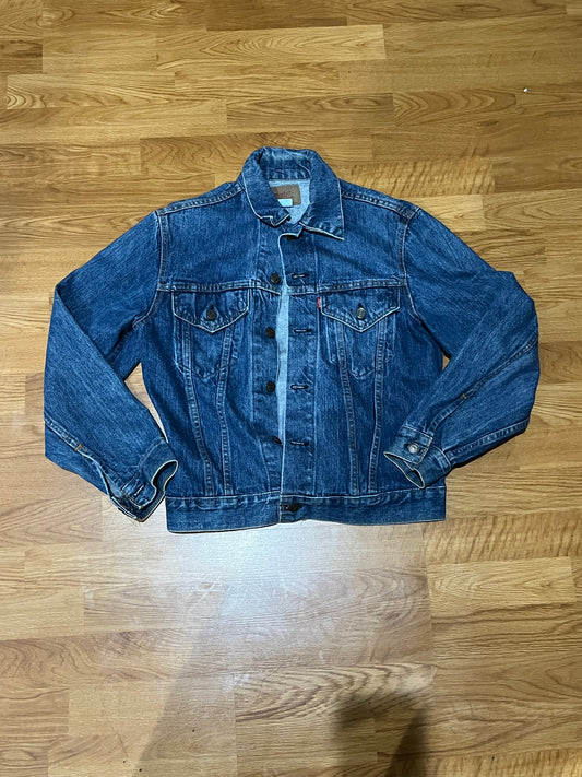 Levi's Blue Denim Jacket Womens Size: Small