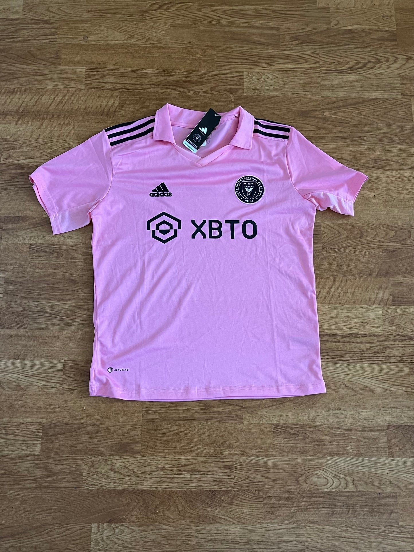 Miami International FBC Soccer Jersey by Adidas Mens Size: Medium (Slim Fit)