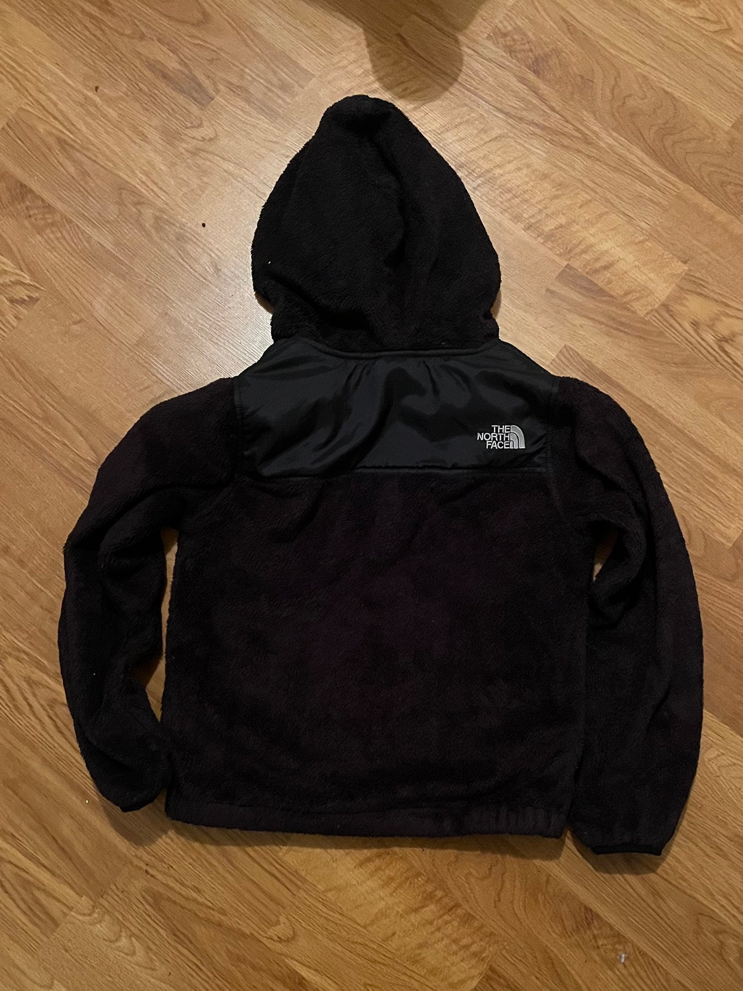 The North Face Hooded Full-Zip Fleece Jacket Size: Small (7-8)