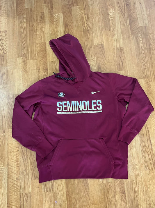 Florida State Seminoles Hoodie by Nike Mens Size: Large