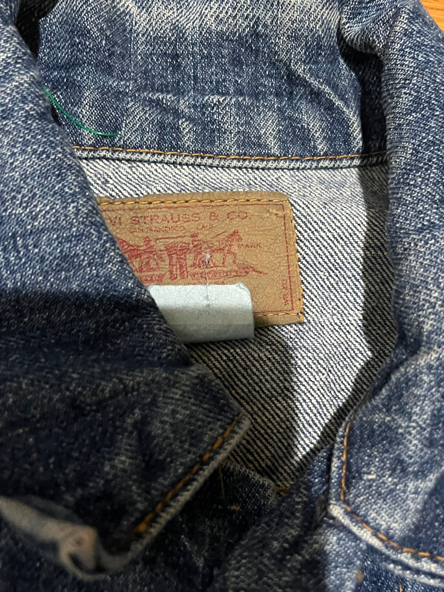 Levi's Blue Denim Jacket Womens Size: Small