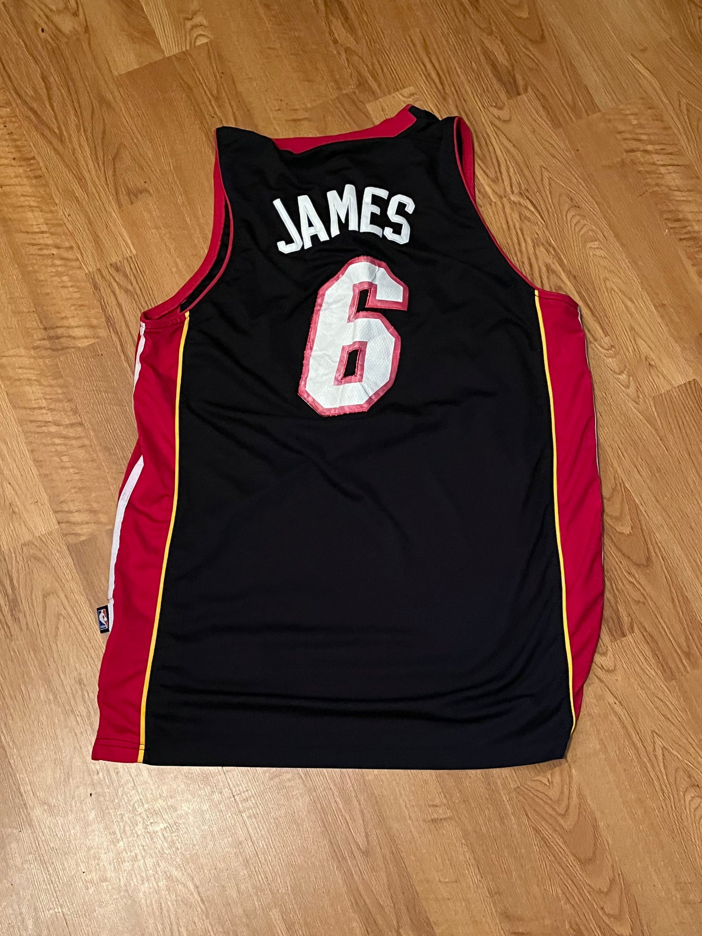 Miami Heat Lebron James Basketball Jersey by Adidas Mens Size: XXL