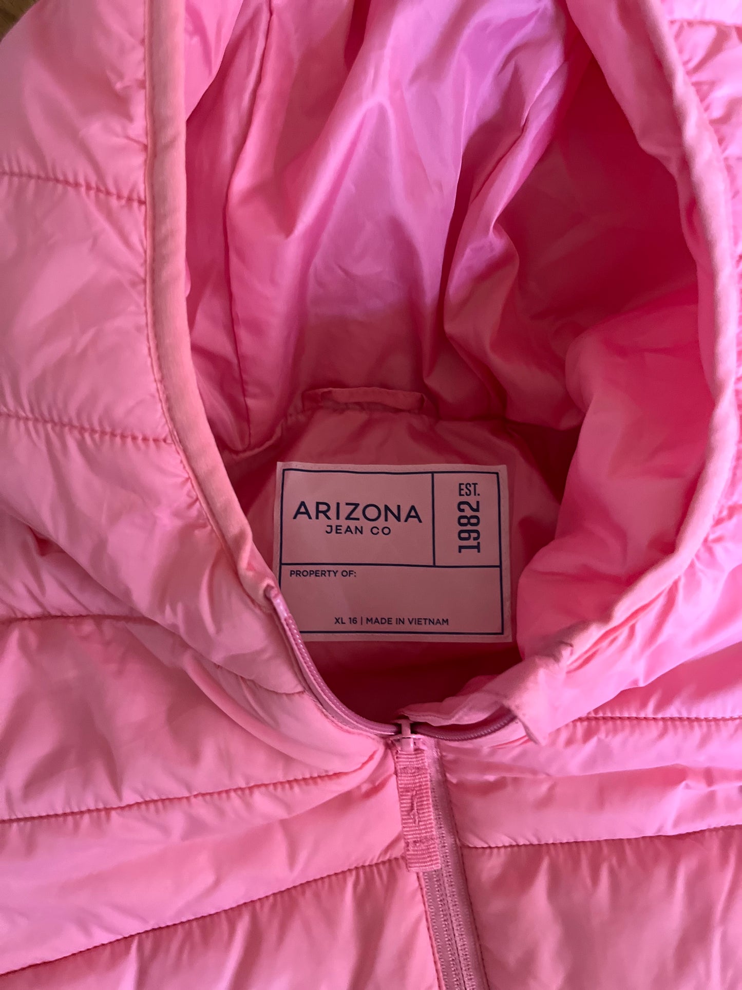 Arizona Jean Co Puffer Coat Youth Girls Size: XL (16)