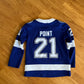 Tampa Bay Lightning Brayden Point Hockey Jersey Youth Boys Size: Small