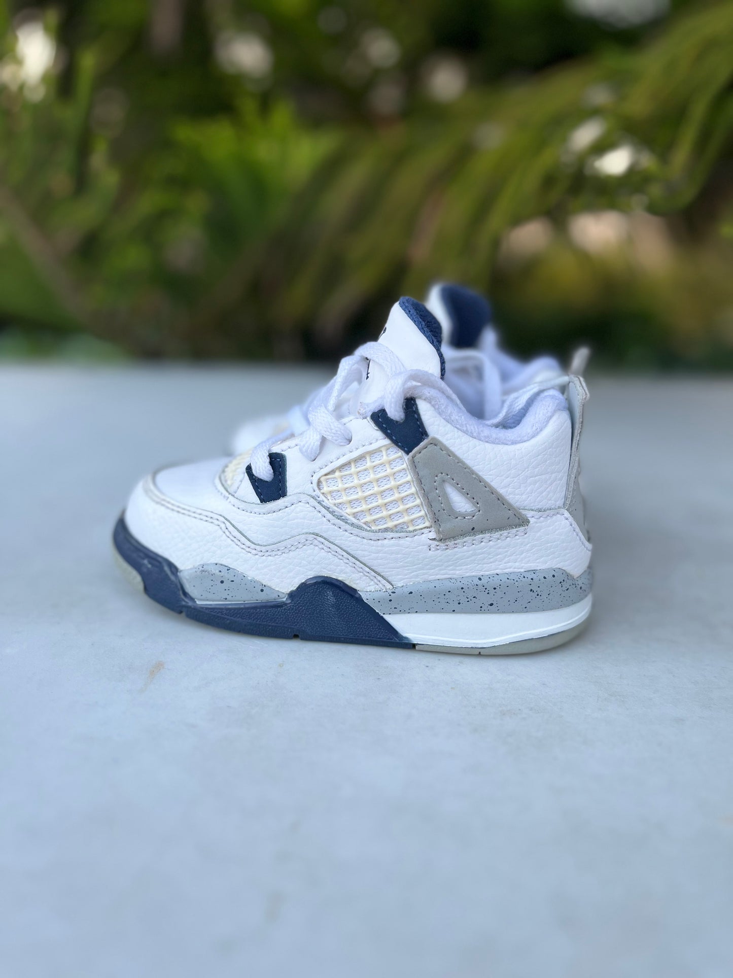 Jordan 4 Retro Midnight Navy Shoes Toddler Size: 8C