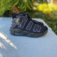 Nike Uptempo Mid Basketball Shoes Youth Boys Size: 2.5Y