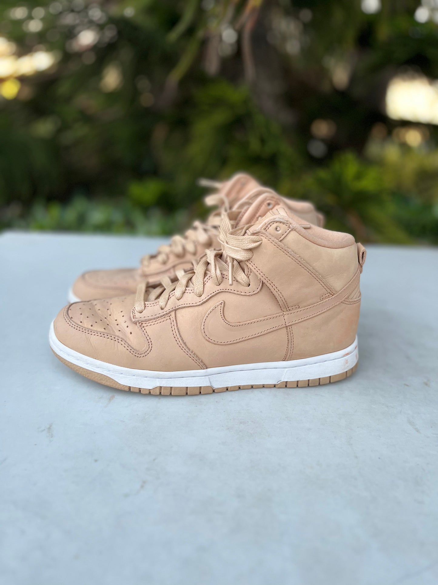 Nike Dunk High Vachetta Tan Shoes Womens Size: 8.5