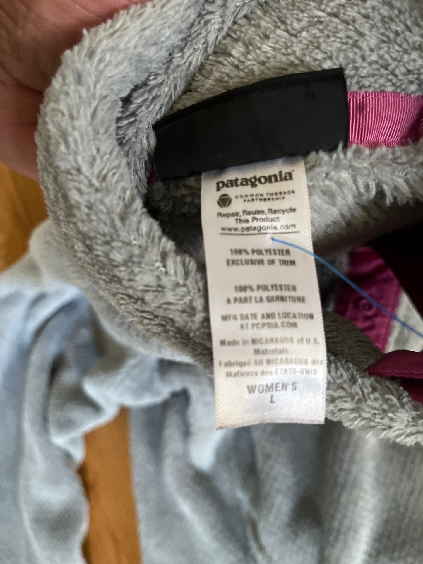 Patagonia Synchilla Snap-T Pullover Fleece 1/4 Button Up Womens Size: Large