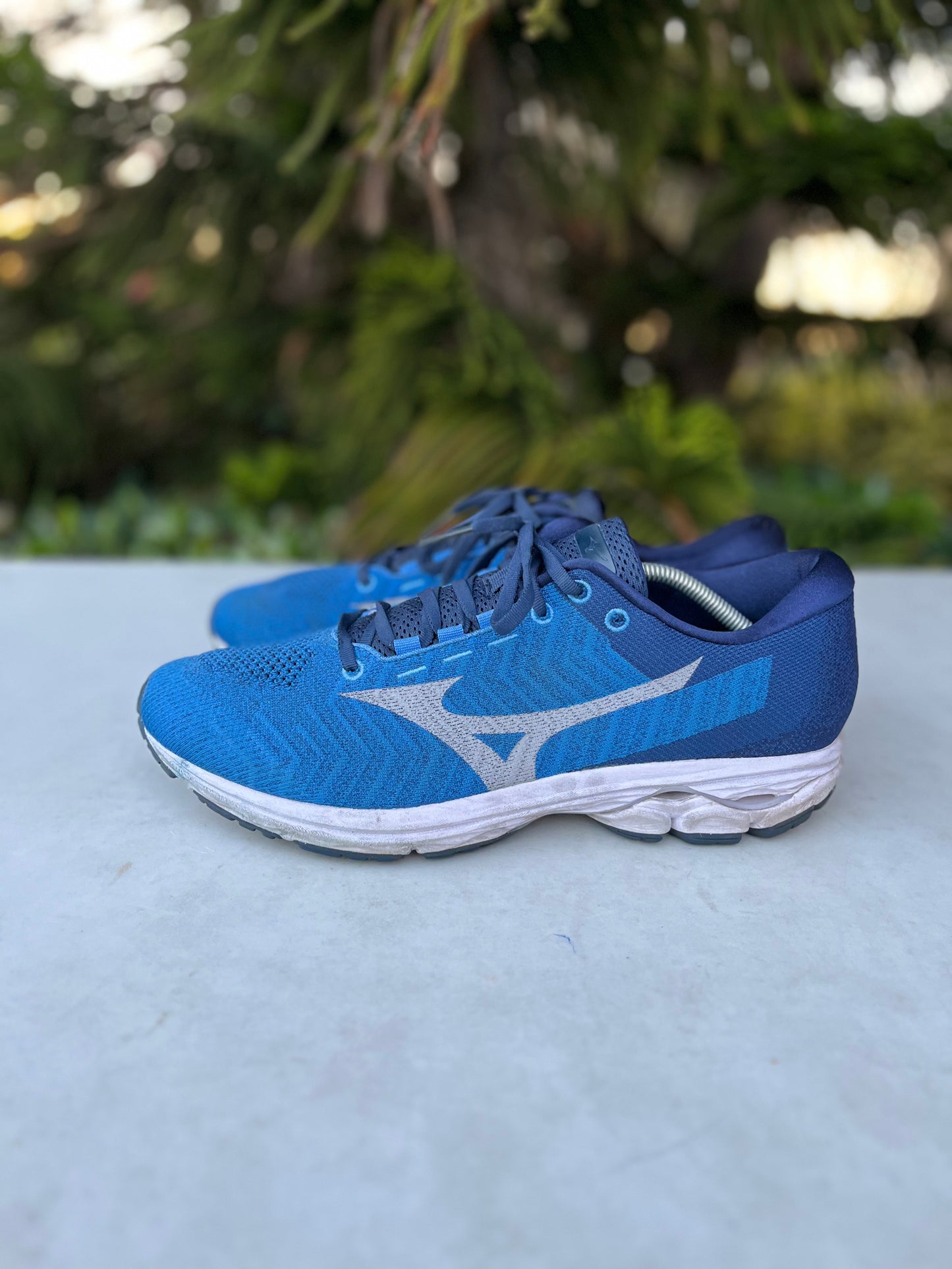 Mizuno Wave Knit Wave Rider Running Shoes Mens Size: 12.5