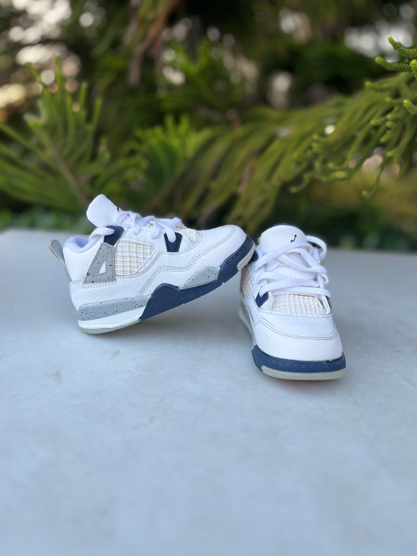 Jordan 4 Retro Midnight Navy Shoes Toddler Size: 8C