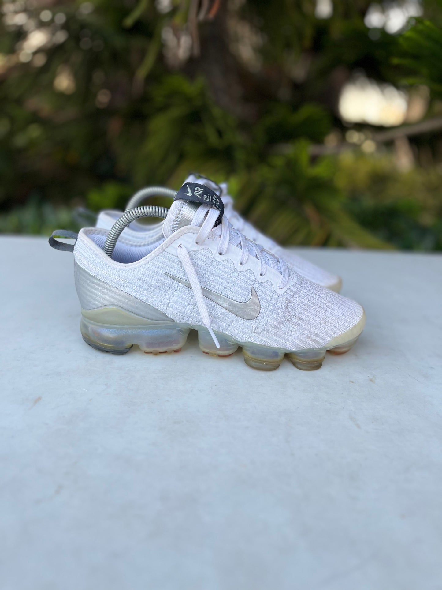 Nike Air VaporMax FlyKnit Running Shoes (Boys: 7Y) (Womens: 8.5)