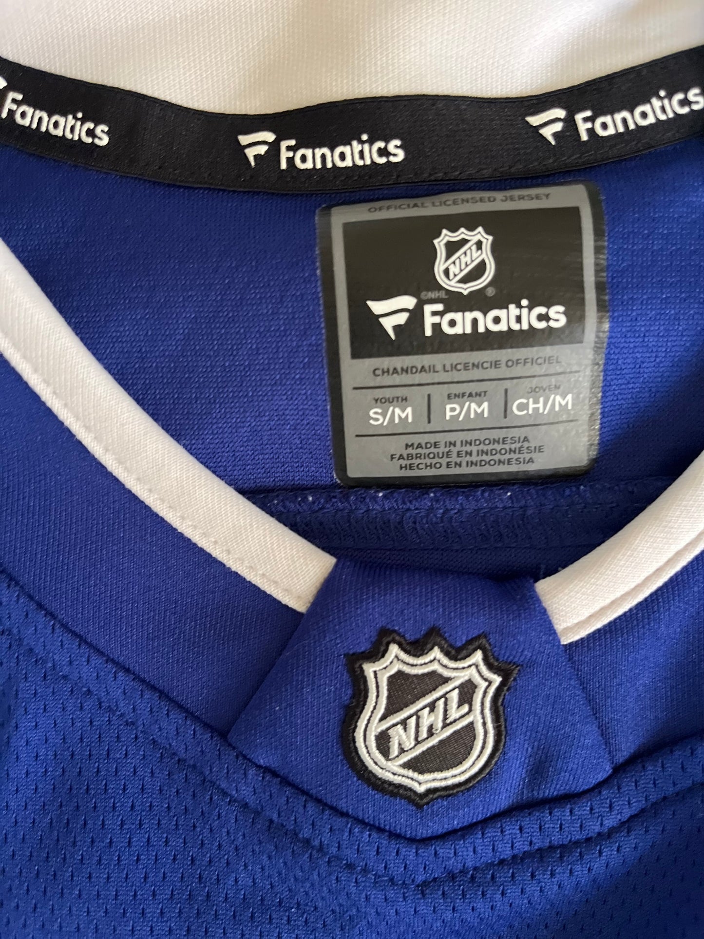 Tampa Bay Lightning Brayden Point Hockey Jersey Youth Boys Size: Small