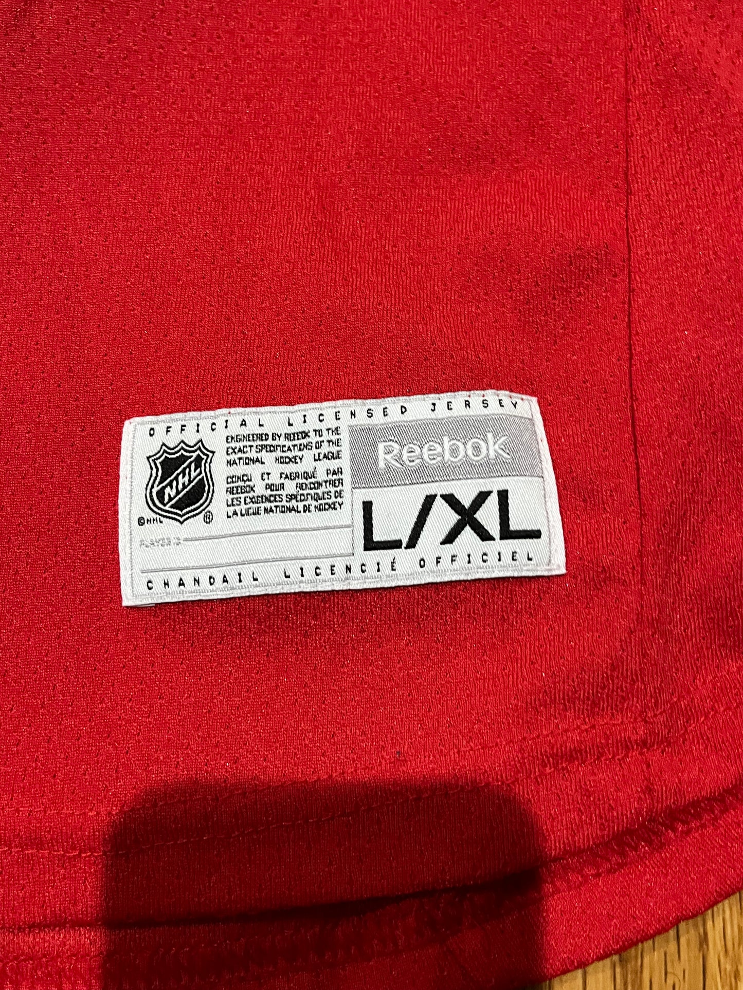 Florida Panthers Hockey Jersey by Reebok Youth Boys Size: L/XL