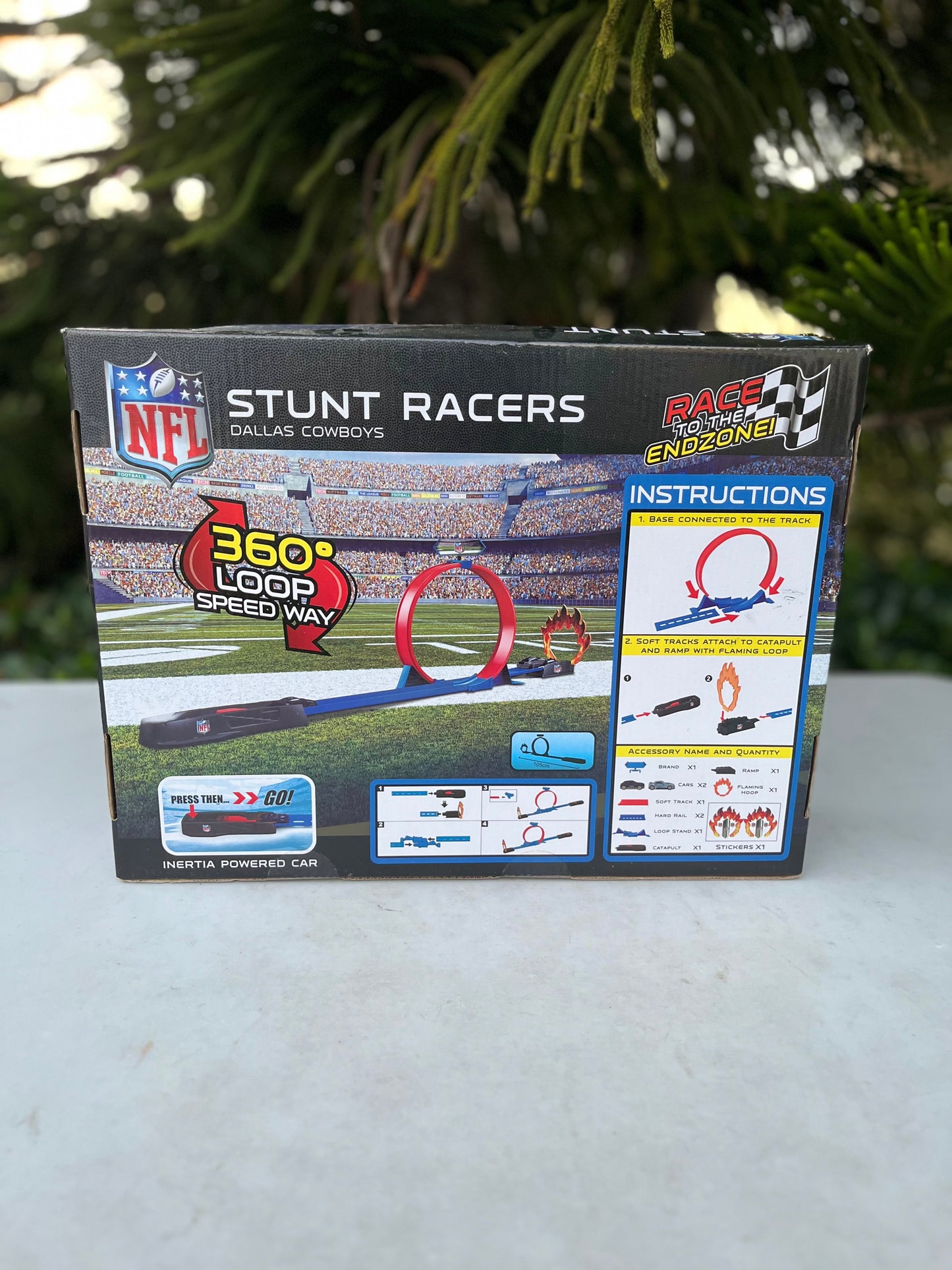 Stunt Racers Dallas Cowboys Race Track