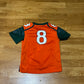 University of Miami Hurricanes Football Jersey by Nike Youth Boys Size: 4Y