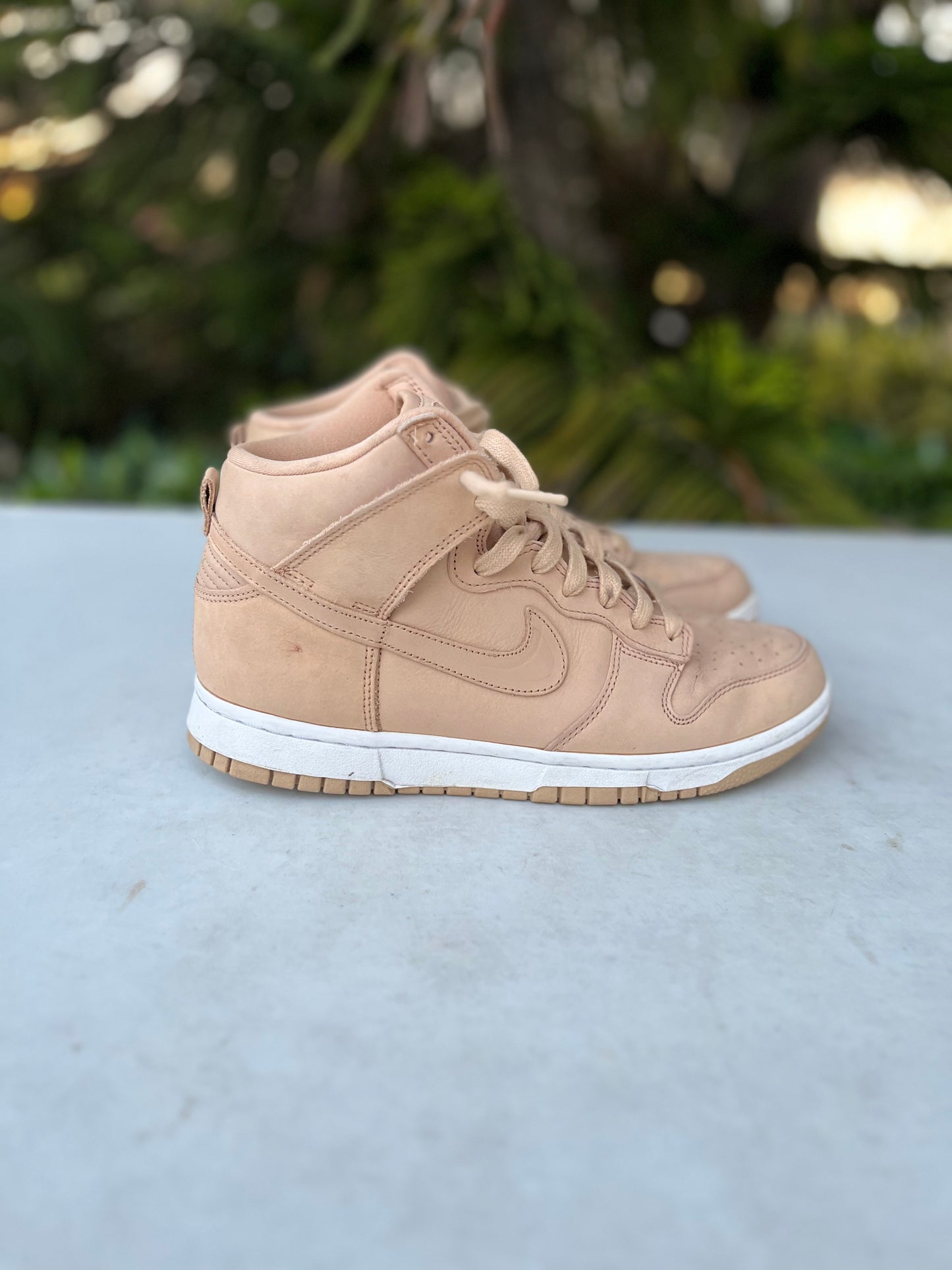 Nike Dunk High Vachetta Tan Shoes Womens Size: 8.5