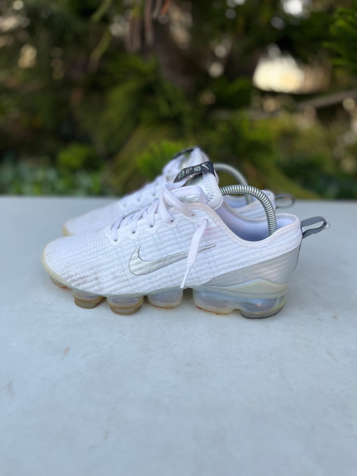 Nike Air VaporMax FlyKnit Running Shoes (Boys: 7Y) (Womens: 8.5)