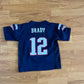 New England Patriots Tom Brady Football Jersey Youth Boys Size: 5/6