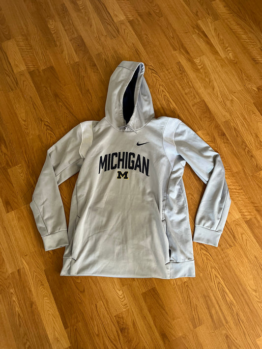 Michigan Wolverines Therma-Fit Hoodie by Nike Mens Size: Large