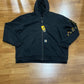 Carhartt Rain Defender Fleece Lined Graphic Full Zip Sweatshirt Mens Size: 2XL