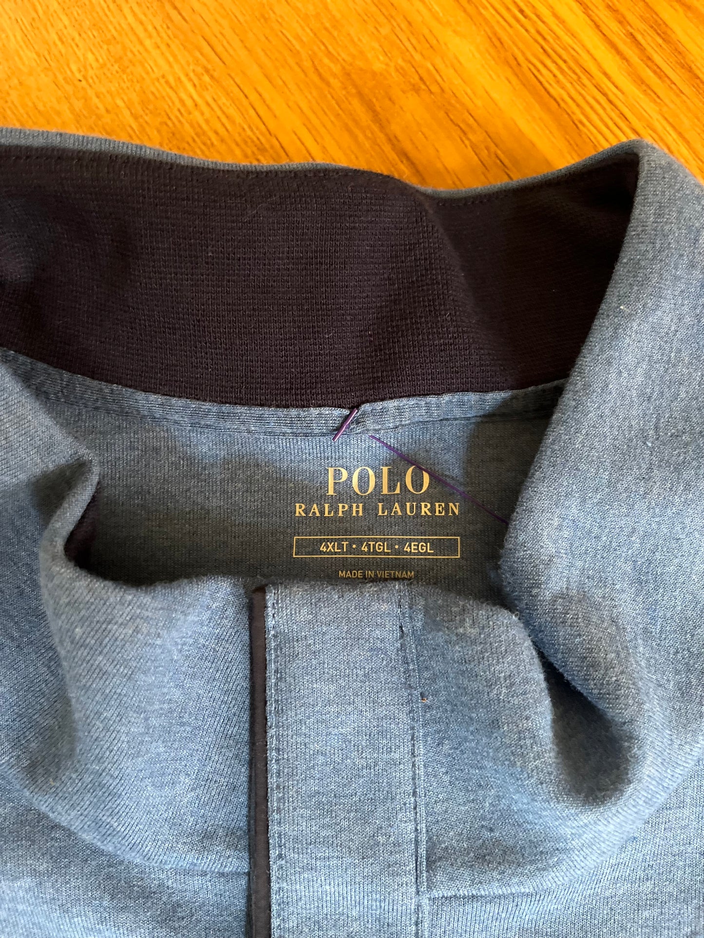Polo by Ralph Lauren 1/4 Zip Fleece Mens Size: 4XLT