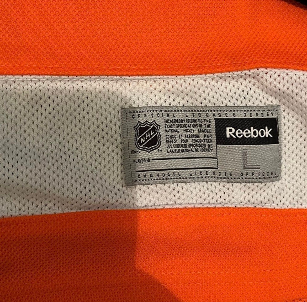 Philadelphia Flyers Hockey Jersey Mike Richards Womens Size: Large