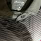 The Masters Tech Striped Polo Shirt Mens Size: Medium