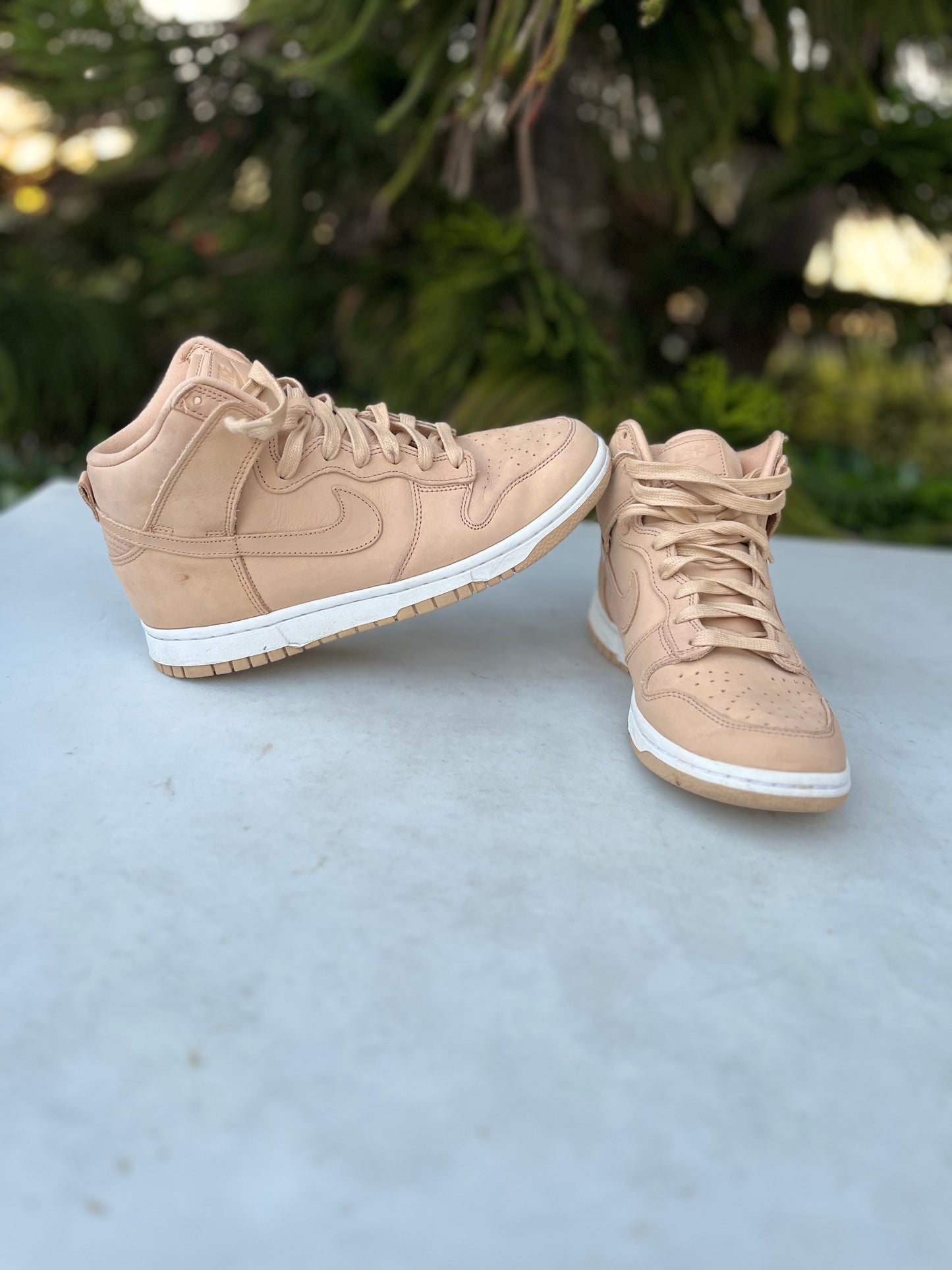 Nike Dunk High Vachetta Tan Shoes Womens Size: 8.5