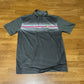 The Masters Tech Striped Polo Shirt Mens Size: Medium