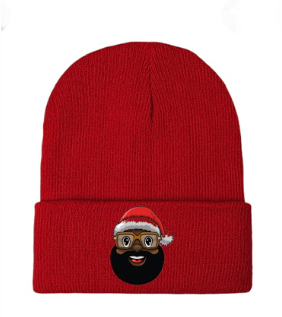 Tru Black Santa Beanie