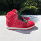 Nike SB Dunk High Premium Red Velvet (Boys)
